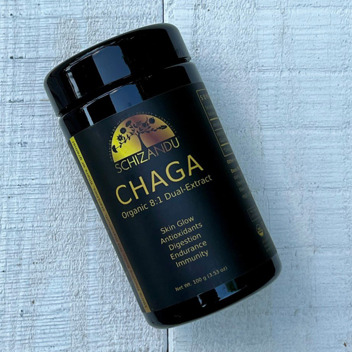 CHAGA Mushroom Extract 8:1, organic